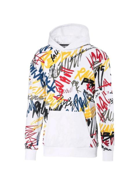 PUMA red bull racing hooded graphic T-shirt