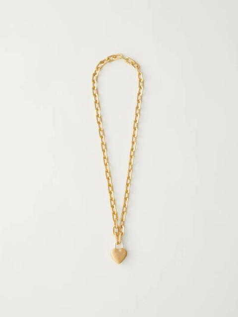 Ambush SMALL HEART PADLOCK NECKLACE