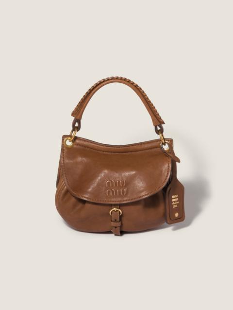 Miu Miu Rendez-vous nappa leather bag