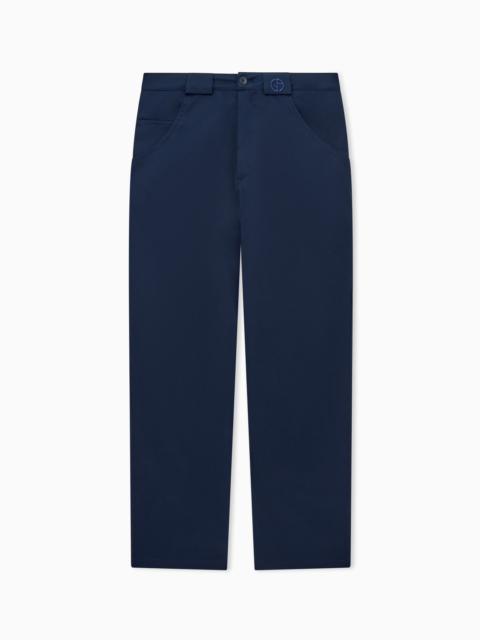 GIORGIO ARMANI TROUSER REGULAR FIT IN STRETCH COTTON GABARDINE