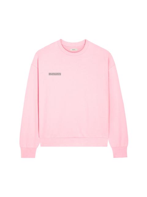 PANGAIA Womens 365 Midweight Sweatshirt - Magnolia Pink