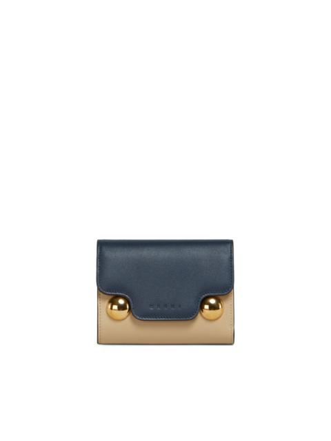 Trunkaroo trifold leather wallet