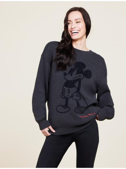Barefoot Dreams CozyChic Lite® Cotton Unisex Disney Angry Mickey Pullover