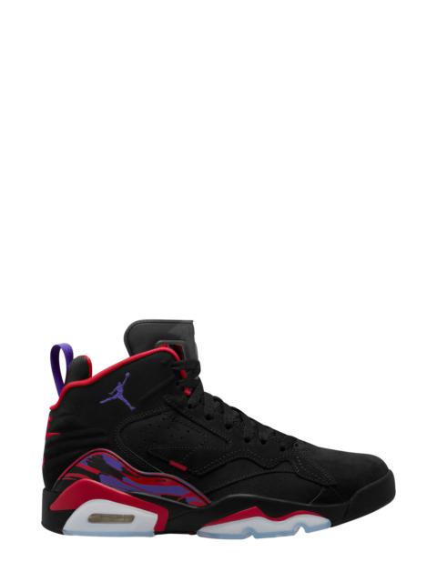 Jumpman 3-Peat Sneaker in Black/Dark Concord/Red