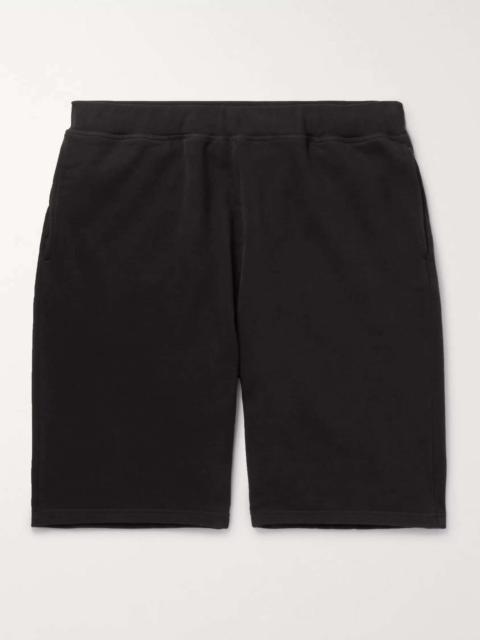 Brushed Loopback Cotton-Jersey Shorts
