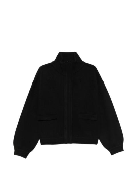 Alice + Olivia Stuart slouchy zip-front jacket