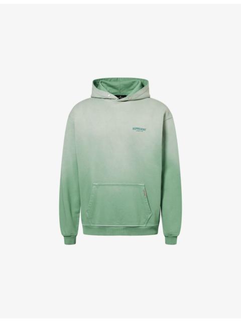 REPRESENT Owners' Club graphic-print cotton-jersey hoody
