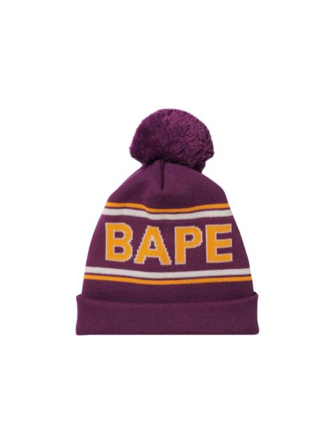 BAPE Knit Cap 'Purple'