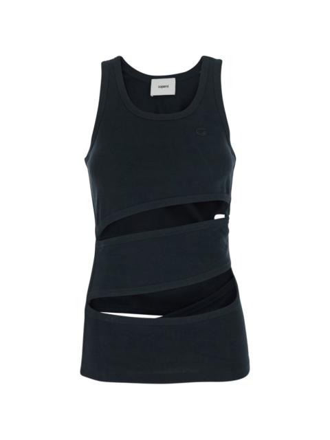 COPERNI cutout detail tank top