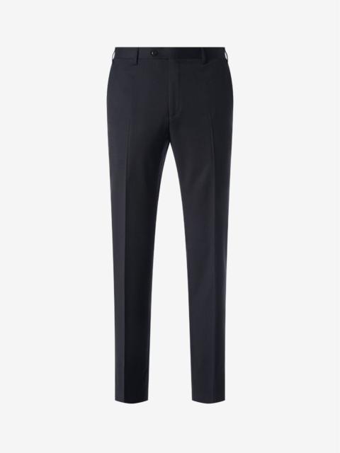 CORNELIANI Black pure wool trousers