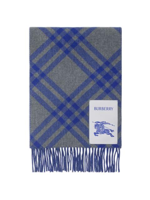 reversible cashmere scarf