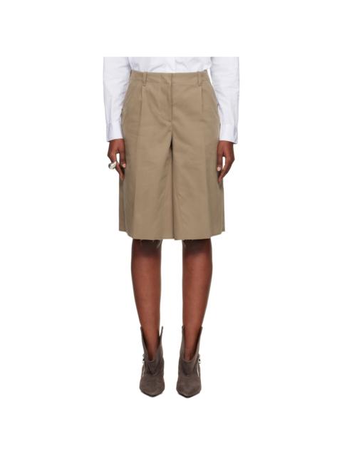 Our Legacy Khaki Jumbo Shorts