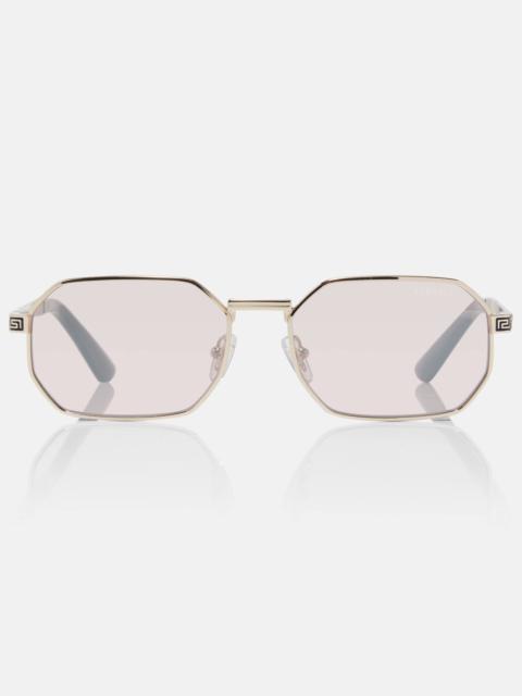 VERSACE Rectangular sunglasses