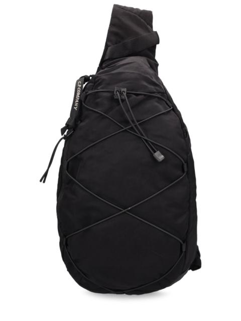 Nylon B crossbody backpack