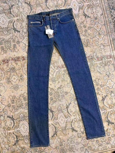 Dior Dior Blue Straight Skinny Denim Jeans