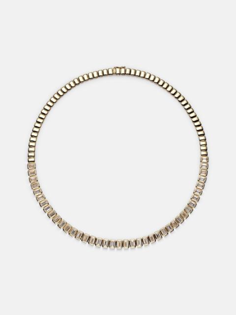 ANITA KO Large 18kt gold choker with diamonds