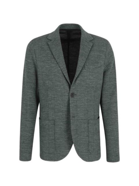 Harris Wharf London single-breasted patch-pocket blazer