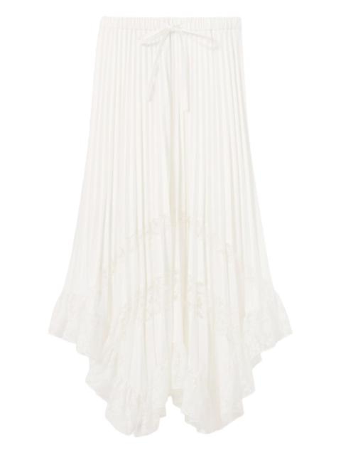 Claudie Pierlot drawstring midi skirt