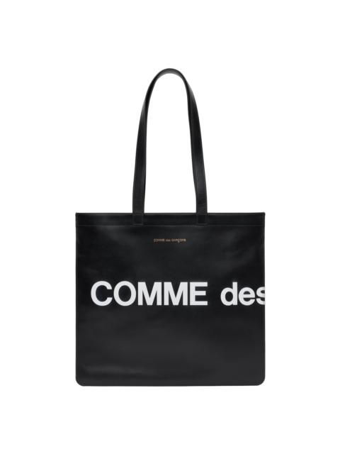 Comme Des Garçons Black Printed Tote