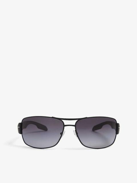PS 53NS square-framed plastic sunglasses