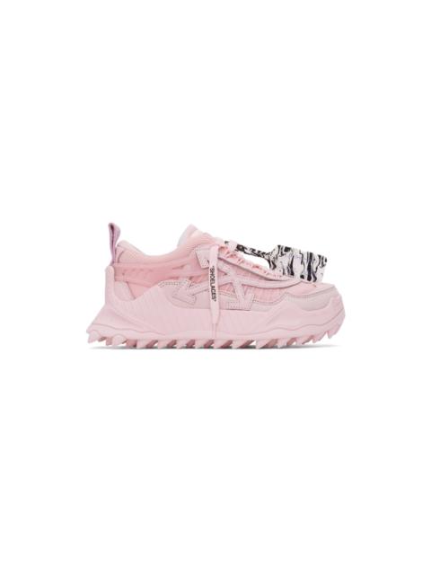 Off-White Pink Odsy-1000 Sneakers