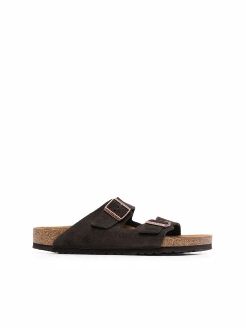 BIRKENSTOCK Arizona double-strap suede slipes