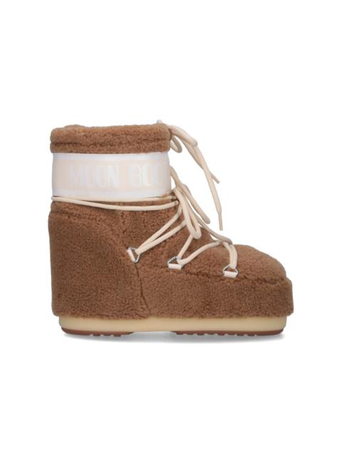 MOON BOOT "ICON LOW" PADDED ANKLE BOOTS