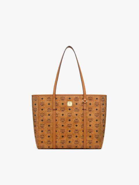 MCM Toni Top-Zip Shopper in Visetos