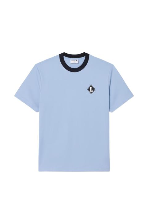 LACOSTE round-neck logo T-shirt
