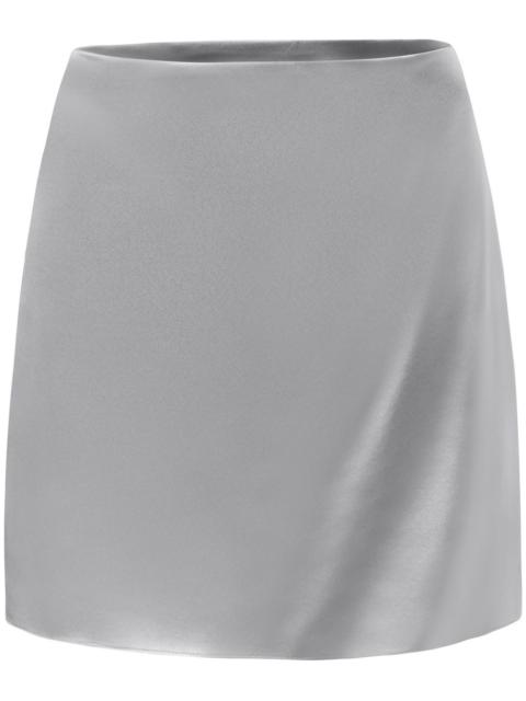 Alejandra Alonso Rojas satin mini skirt