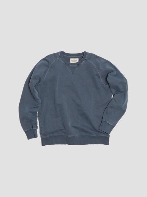 Nigel Cabourn Embroidered Arrow Crew in Navy