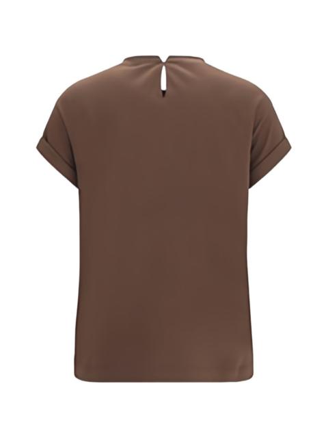 Brunello Cucinelli Monili-trim T-shirt