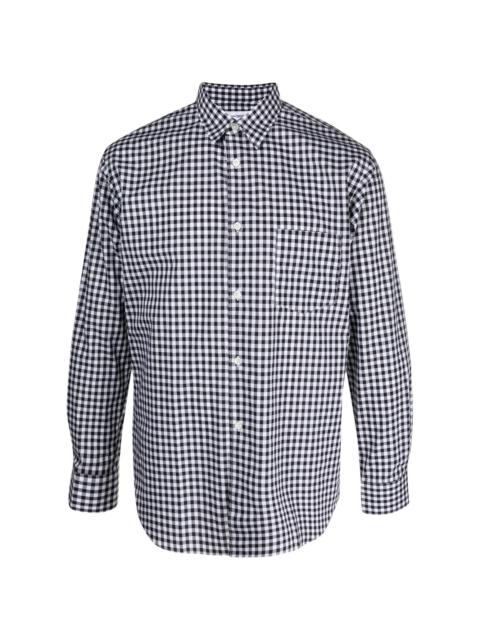 Comme des Garçons SHIRT check-print cotton shirt