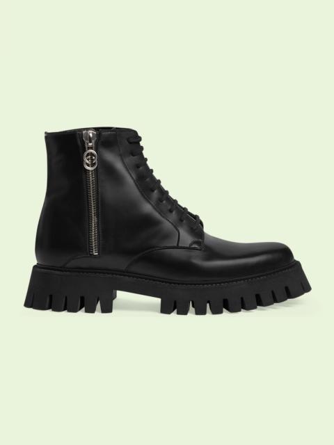Men's leather boot