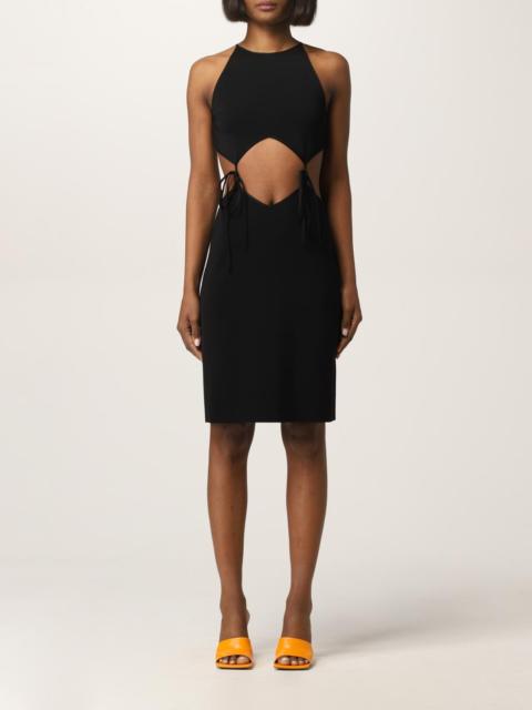 Bottega Veneta Bottega Veneta cut-out mini dress with laces