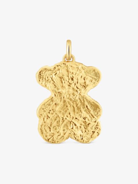 TOUS Large Pendant with 18K gold vermeil bear bonbon Sweet Dolls