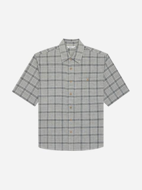 3sixteen Short Sleeve Commuter Shirt ~ Handloom Grey Check