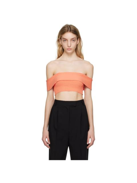 ANNA QUAN Orange Tessa Tank Top