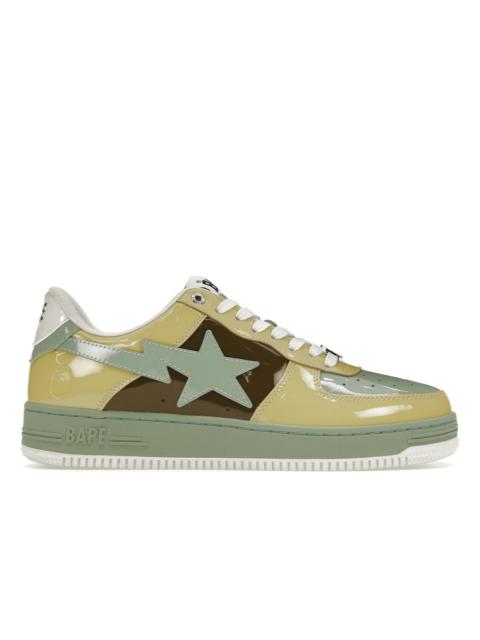 A BATHING APE® A Bathing Ape Bape Sta Nostalgic Yellow Green