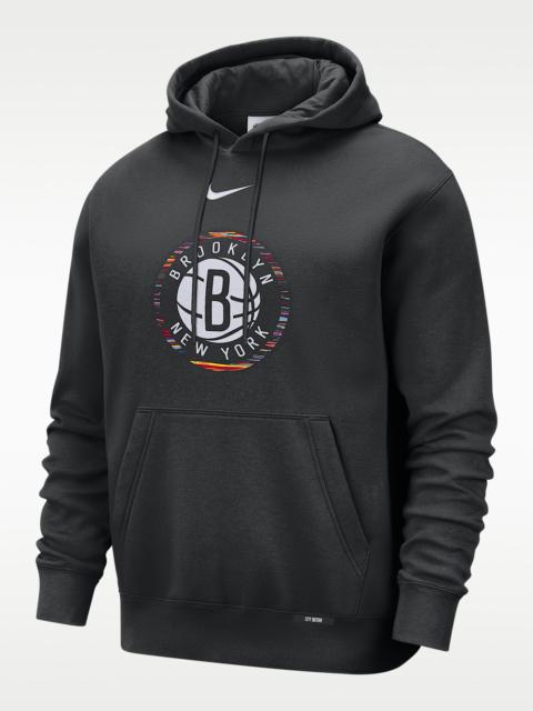 Nike Brooklyn Nets City Edition Men's Nike Club Hoodie