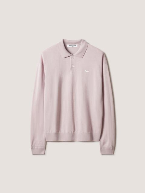 Maison Kitsuné PROFILE FOX COMFORT POLO JUMPER