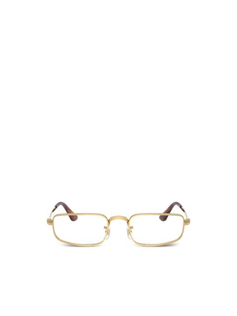 Ray-Ban x A$AP Rocky rectangular frame glasses