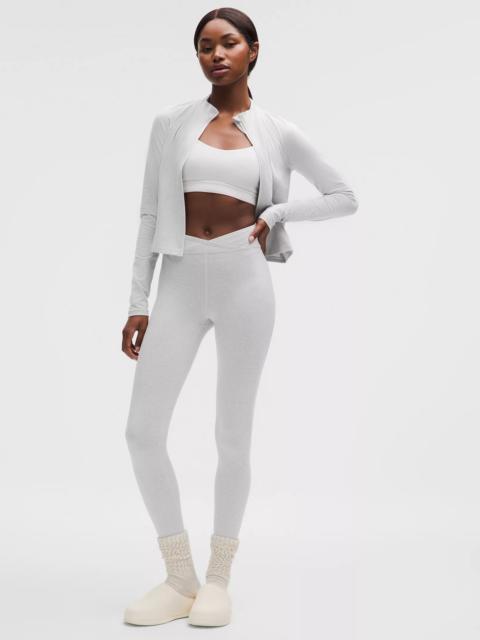 lululemon Softy Suedey Cross-Waist Tight 25"