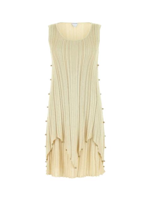 Bottega Veneta Bottega Veneta-Style Satin-Blend Mini Dress in Polyester-Viscose