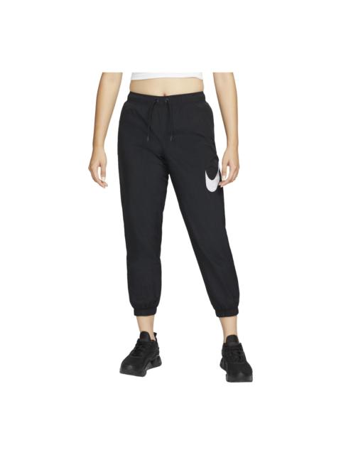 Nike (WMNS) Nike Sportswear Essential Mid-Rise Pants 'Black' DM6184-010