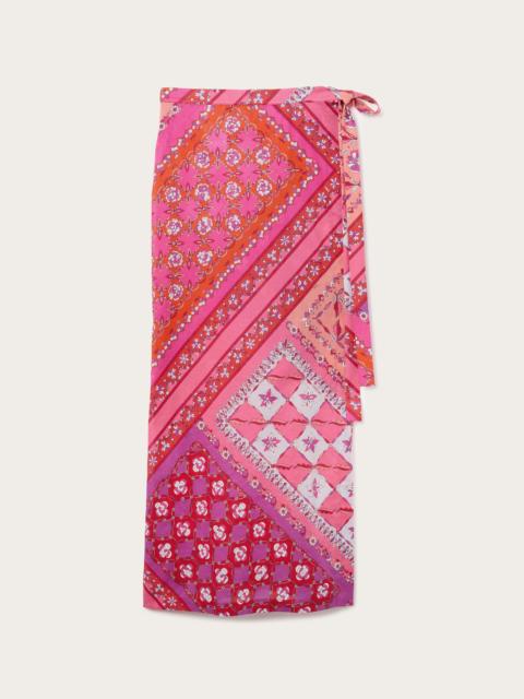 PUCCI FESTA PRINT COTTON SARONG