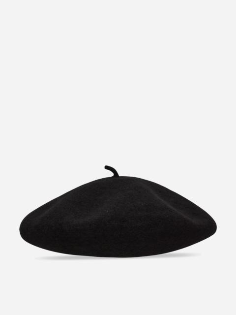 UNDERCOVER KIJIMA TAKAYUKI Wool Beret Black
