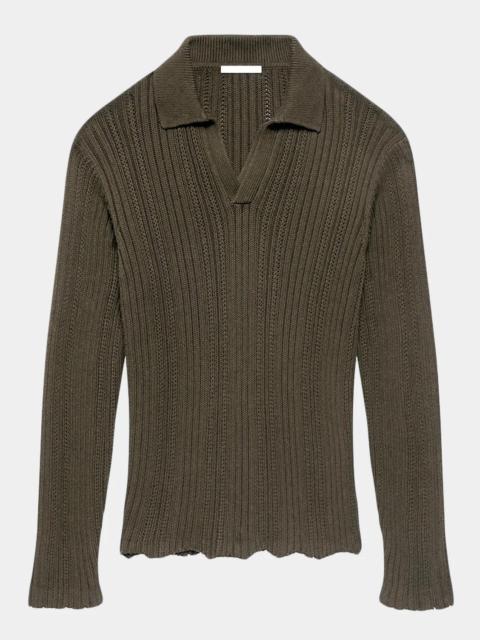 Helmut Lang Men's Cotton-Blend Sweater