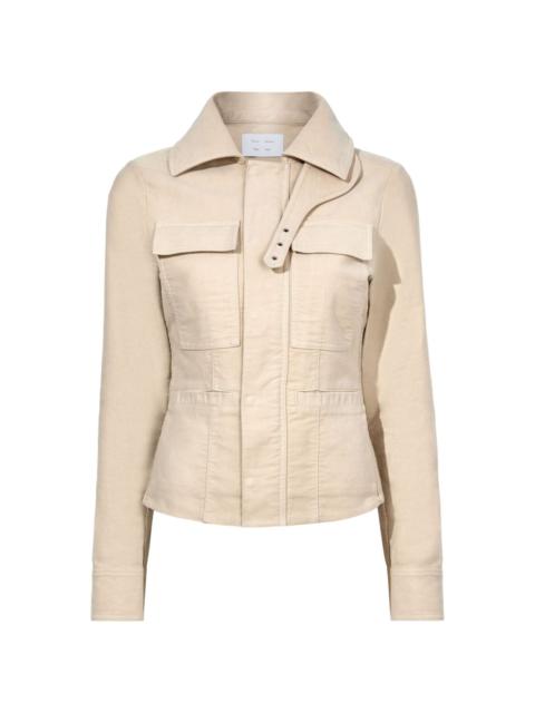 Proenza Schouler brushed cotton military jacket