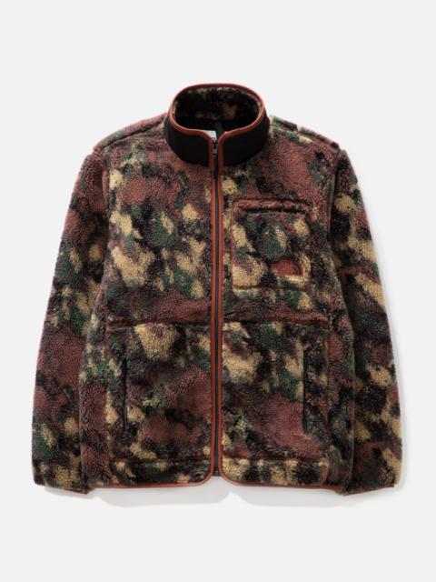 CAMO PILE FLEECE JACKET